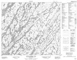 074A11 - MIDDLE FOSTER LAKE - Topographic Map