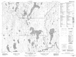 074B04 - LITTLE FLATSTONE LAKE - Topographic Map