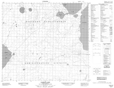 074C05 - GARSON LAKE - Topographic Map