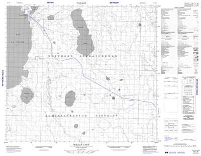 074C06 - MCLEAN LAKE - Topographic Map