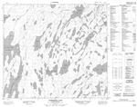 074C09 - JOSEPHSON LAKE - Topographic Map