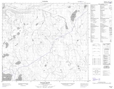 074C11 - MCLEAN RIVER - Topographic Map