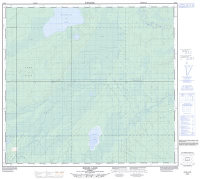 074E06 - KEARL LAKE - Topographic Map