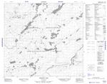 074F05 - FIREBAG LAKE - Topographic Map