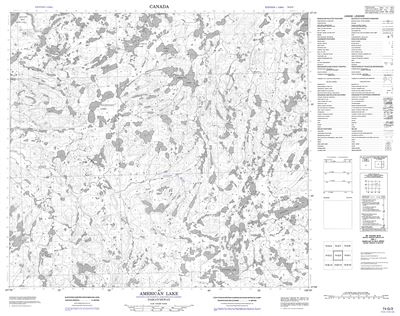 074G02 - AMERICAN LAKE - Topographic Map
