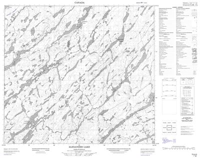 074H02 - NELSON LAKE - Topographic Map