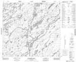 074H09 - MCDOWELL LAKE - Topographic Map