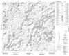 074H10 - KEEFE LAKE - Topographic Map