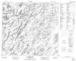 074H16 - POULTON LAKE - Topographic Map