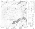 074I11 - GRANGER LAKE - Topographic Map