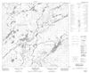 074I12 - POITRAS LAKE - Topographic Map