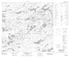 074I14 - UMFREVILLE LAKE - Topographic Map