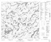 074I16 - KOSDAW LAKE - Topographic Map