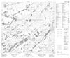 074K05 - CLUFF LAKE - Topographic Map