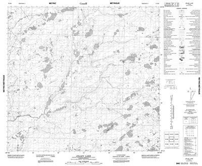 074K06 - JOLLEY LAKE - Topographic Map