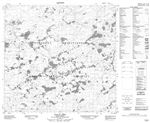 074K08 - KALLN LAKE - Topographic Map