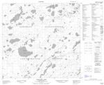 074K12 - BARTLETT LAKE - Topographic Map