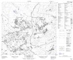 074K14 - SILVERTHORN LAKE - Topographic Map