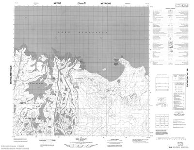 074L10 - BIG POINT - Topographic Map