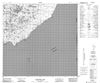 074M01 - WINNIFRED LAKE - Topographic Map