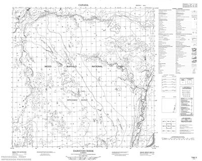 074M05 - HORNADAY RIVER - Topographic Map