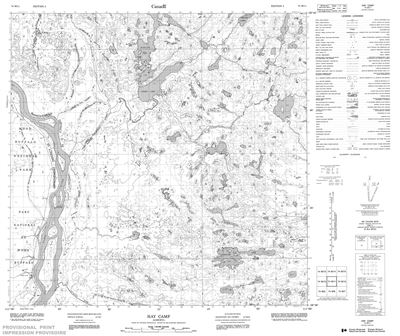 074M11 - HAY CAMP - Topographic Map