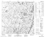 074M14 - TULIP LAKE - Topographic Map