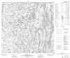 074M15 - MERCREDI LAKE - Topographic Map