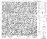 074O09 - FONTAINE LAKE - Topographic Map