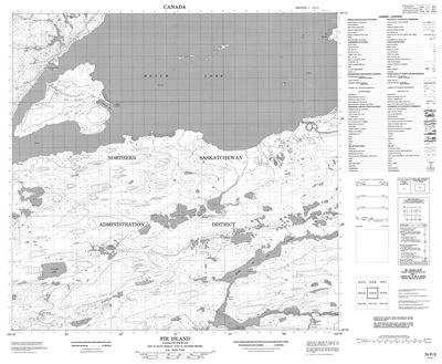 074P03 - FIR ISLAND - Topographic Map