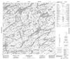 074P08 - PINKHAM LAKE - Topographic Map