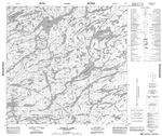 074P08 - PINKHAM LAKE - Topographic Map