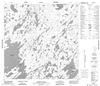 075A07 - BERTRAN LAKE - Topographic Map