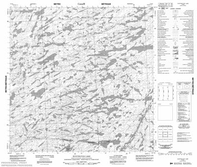 075B04 - HUNTINGTON LAKE - Topographic Map