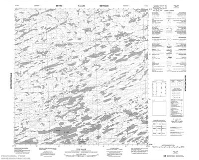 075B11 - TITE LAKE - Topographic Map