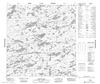 075B14 - GEEVES LAKE - Topographic Map