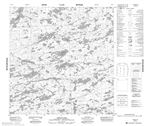 075B14 - GEEVES LAKE - Topographic Map