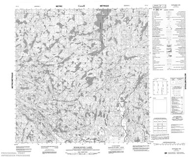 075C02 - WHIRLWIND LAKE - Topographic Map