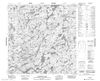 075C08 - ROCKPOINT LAKE - Topographic Map