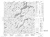 075C16 - ALCANTARA LAKE - Topographic Map