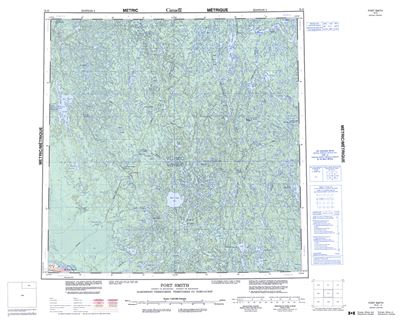075D - FORT SMITH - Topographic Map