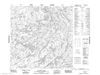 075D03 - SCHAEFER LAKES - Topographic Map