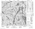 075D08 - BEDODID LAKE - Topographic Map