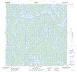 075D16 - BIGPINE NARROWS - Topographic Map