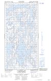 075E05W - O'CONNOR LAKE - Topographic Map