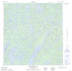 075E09 - BORROWES LAKE - Topographic Map