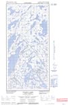 075E12E - THUBUN LAKES - Topographic Map