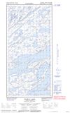 075E12W - THUBUN LAKES - Topographic Map