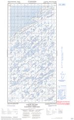 075E13E - UNION ISLAND - Topographic Map