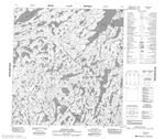 075E15 - LEFLEUR LAKE - Topographic Map